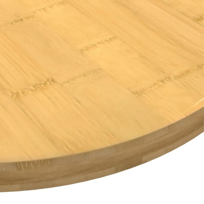 vidaXL - Tafelblad - Ø - 60x2,5 - cm - bamboe