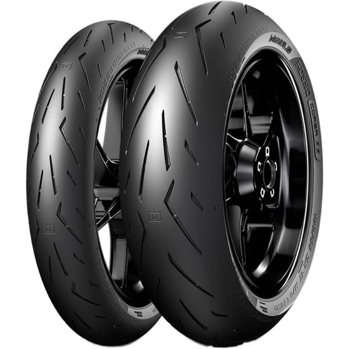 Wegbanden PIRELLI DIABLO ROSSO CORSA II 200/60ZR17 TL 80W