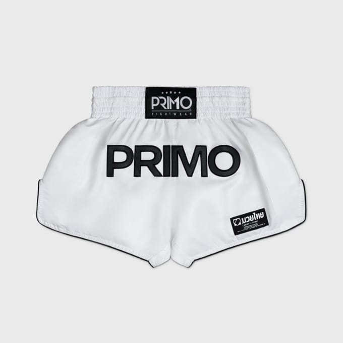 Primo Muay Thai Shorts - Mamba Series - Wit S