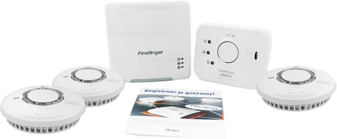 Smarthome set FireAngel Smoke+CO (met WG1 gateway)