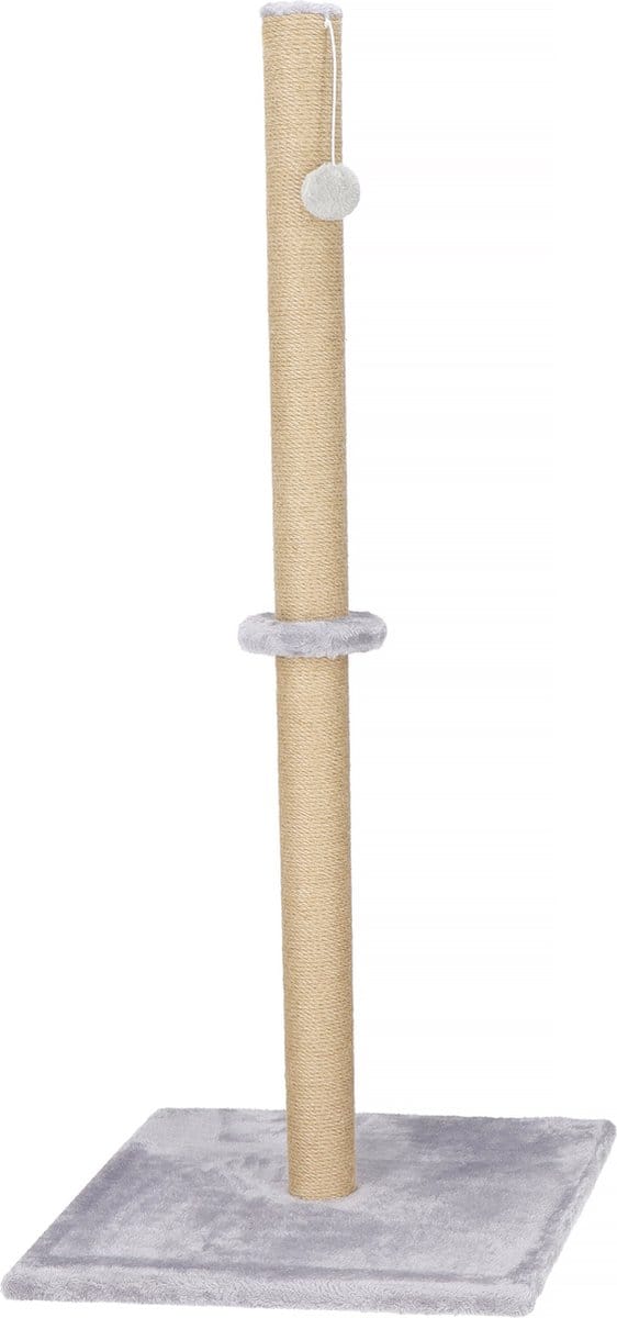 Springos Krabpaal - Voor Katten - Meubelbescherming - 50 x 50 x 103,5 cm - Grijs
