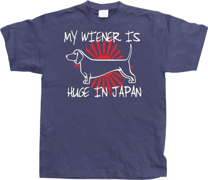 Hybris Mijn Wiener is een enorme hit in Japan! Navy