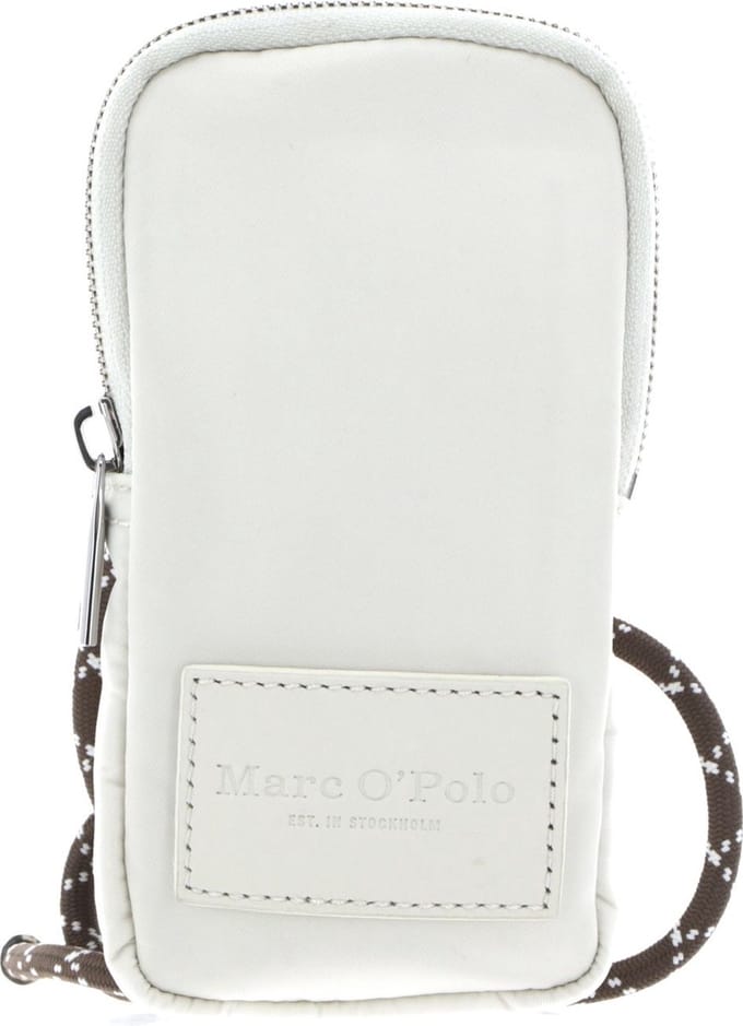 Marc O'Polo Telefoontasje Akuna Cellphone Bag Chalk White Wit