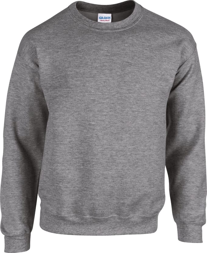Gildan - Heavy Blend Unisex Sweater - Graphite Heather maat M