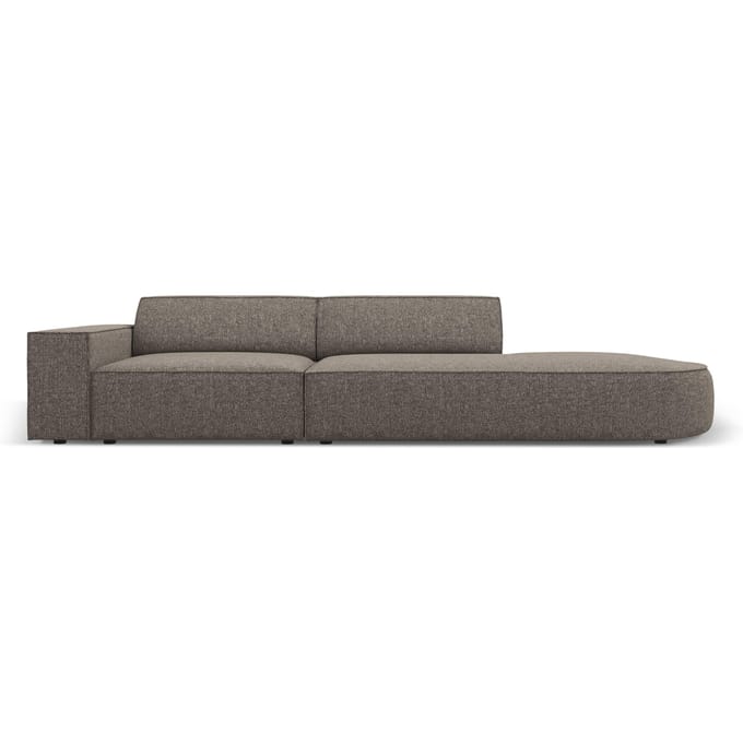 3-zitsbank Jodie rechts chenille afgerond | Micadoni Home