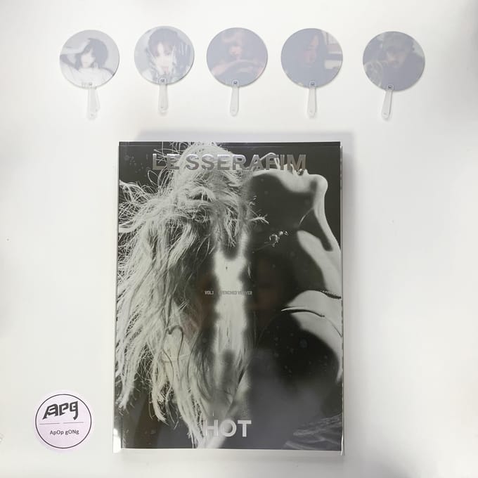 LE SSERAFIM - [HOT] 5e Mini Album DRENCHED VETIVER