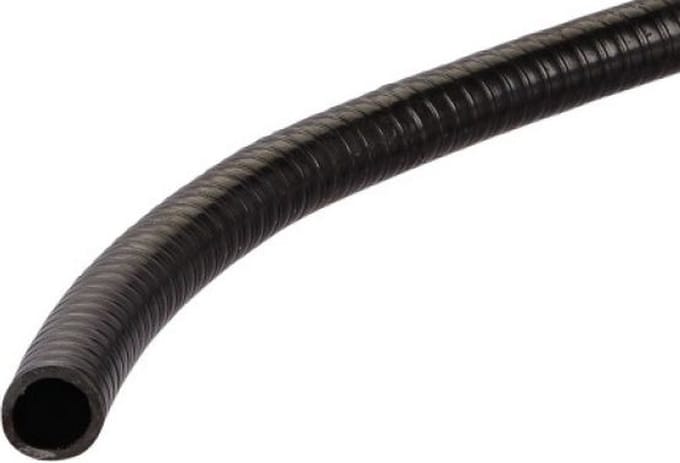 spiraalslang vijver 25mm zwart per meter