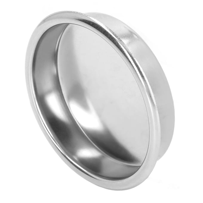 Blinde Filter RVS Slijtvast Roestvrij 2.3in Koffiemachine Backflush Inzetstuk Blind gray