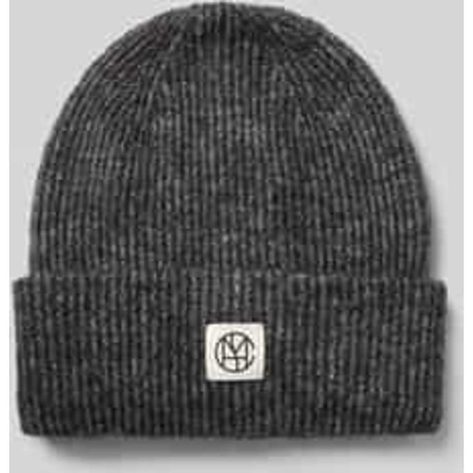 Beanie met mix van wol en alpaca