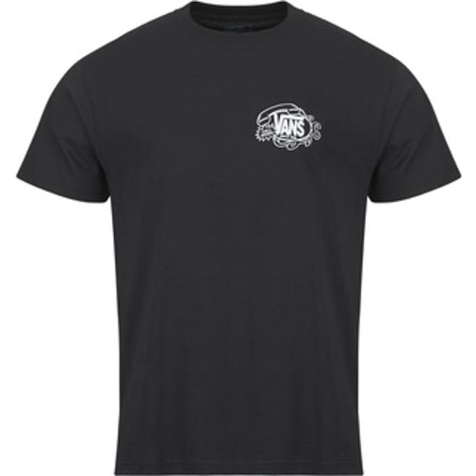 Vans Hot Lines Back Graphic T-Shirt, Zwart