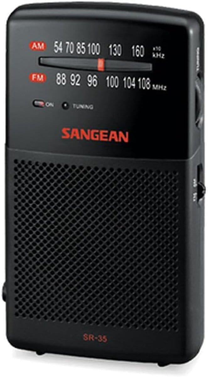 Draagbare Stereo Radio met Uitstekende AM/FM Ontvangst