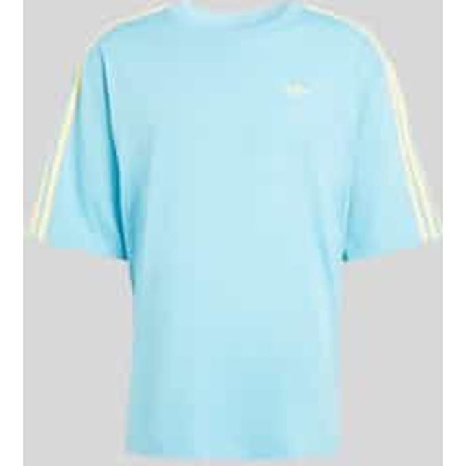 loose fit T-shirt met gestikt logo