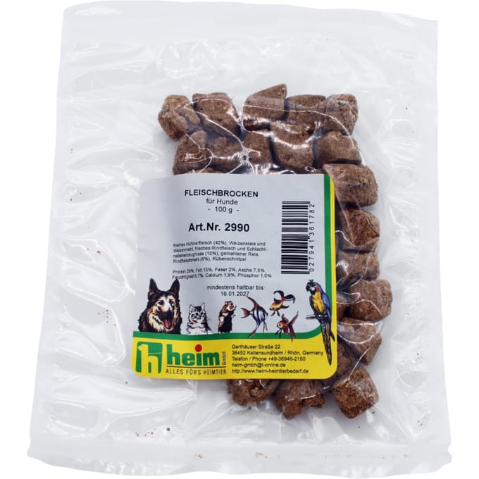 100g Heim vleesbrokken hondensnacks