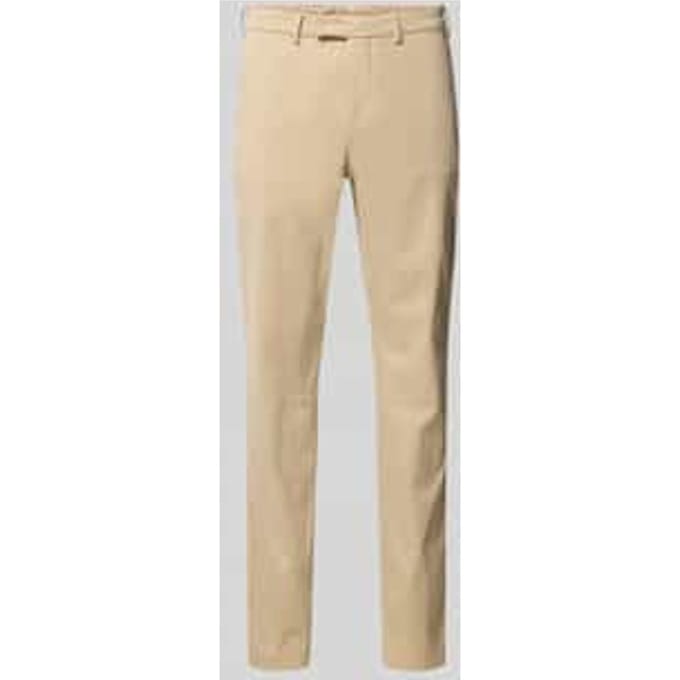 Gardeur Broek Tybalt Smooth Satine Weave Soft Touch Finest Cotton Zand / male