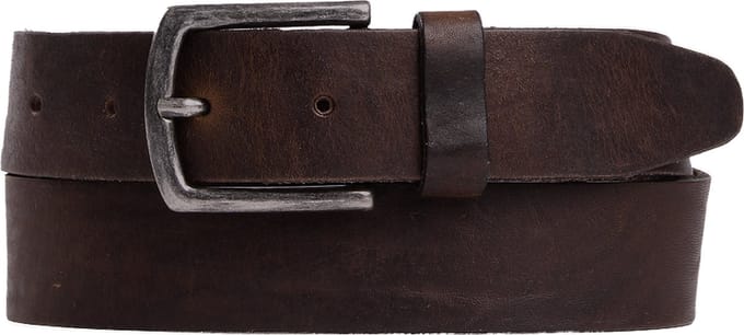 Presly & Sun Heren - Leren riem - Bruin - 90cm
