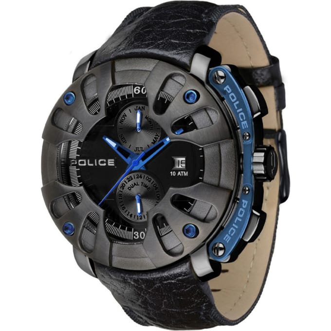 Police Horloge PL.13806JSU/02 Protector Heren 48mm 10 ATM