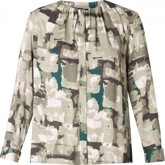 YEST CURVE Saskia - Greyed Army/Multi Co - maat X-0(44)