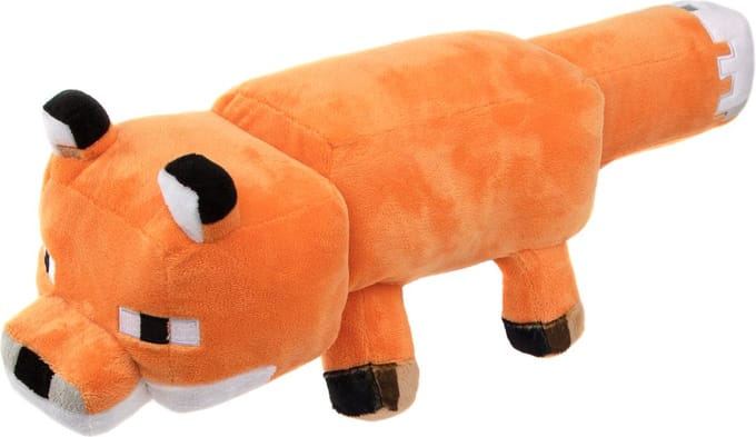 Fox Vos Minecraft Sierkussen 58cm