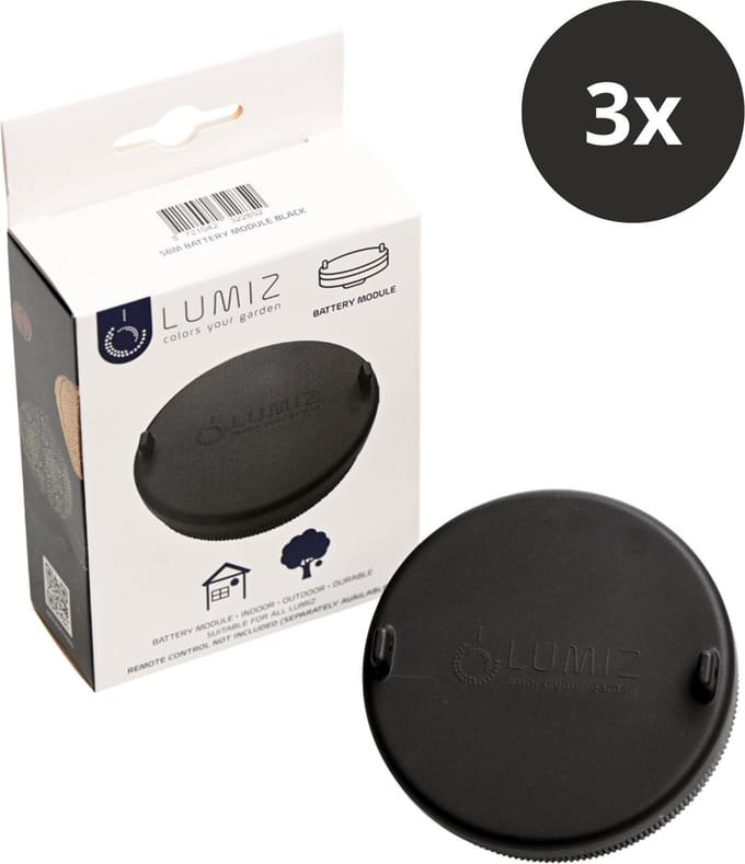 Lumiz Batterij module - inclusief batterijen - 3 pack