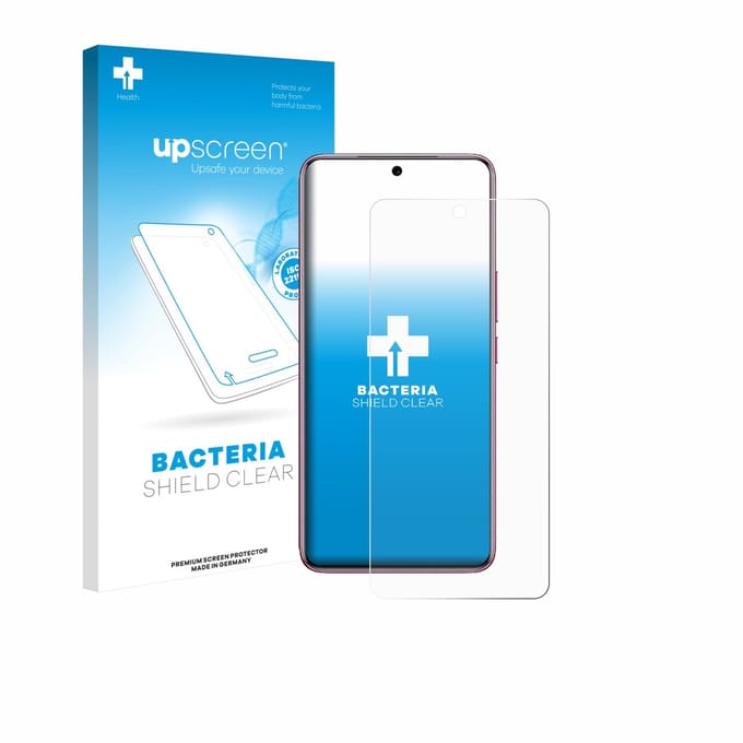 upscreen - Screenprotector voor Vivo V60e - Folie Beschermfolie transparant antibacterieel