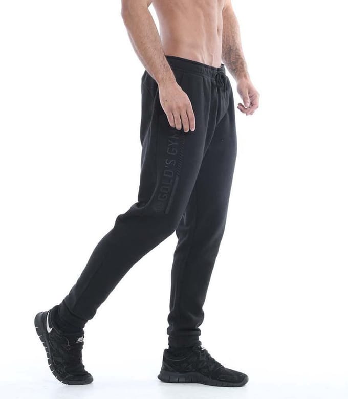 Embossed Jogging zwart - s