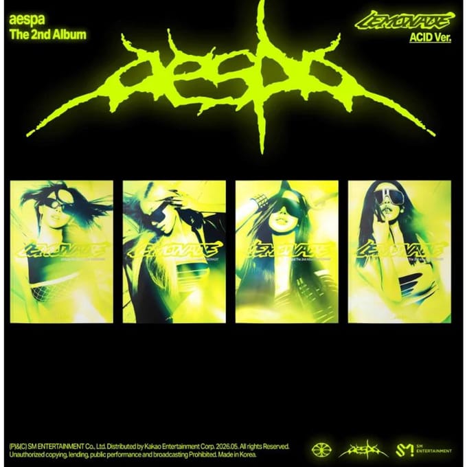 aespa - [LEMONADE] 2e Album ACID set