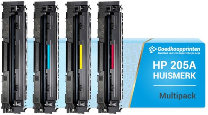 Huismerk HP 205A toner cartridge Multipack