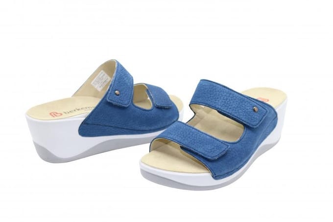 Berkemann Slippers - Berkemann callsita tiefblau slipper