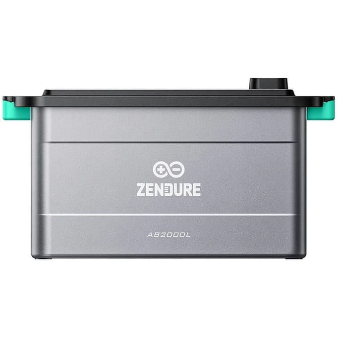 Zendure Ab2000L 1920Wh Lifepo4 zonne-energie-uitbreidingsbatterij - 20 ℃     Zelfverwarmende, stapelbare aerosolbrandwerende bescherming, IP65, voor Solarflow balkon-energiecentrale,