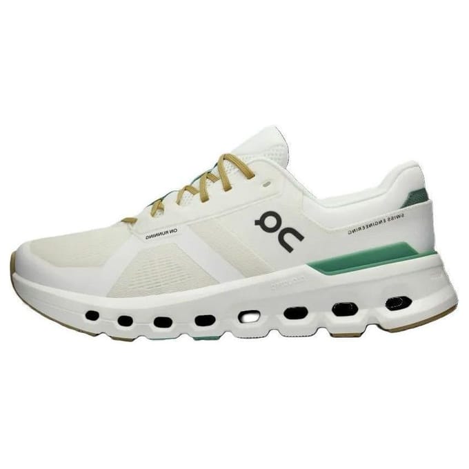 Cloudrunner 2 op 'Ongeverfd Groen' 3ME10142404 40.5 white