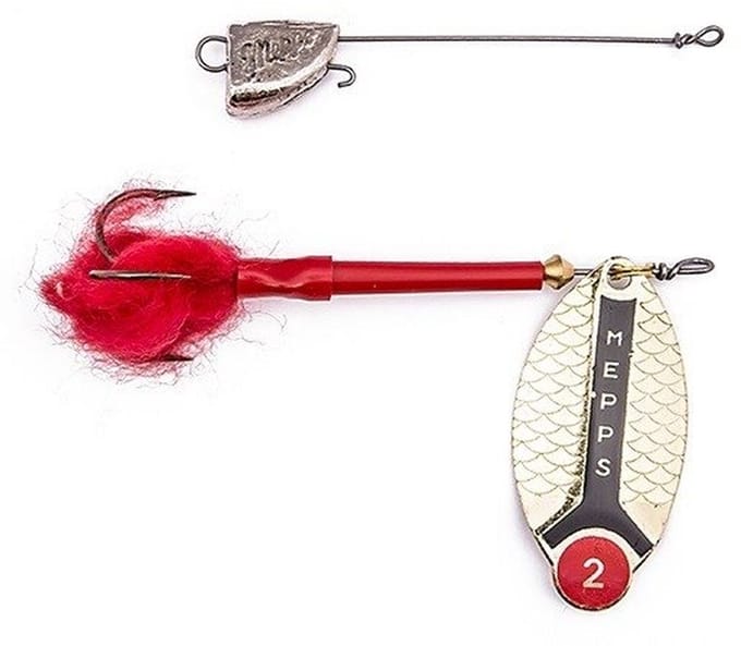 Mepps Lusox gold - #0 - 7 gram - Fishing-bait.nl
