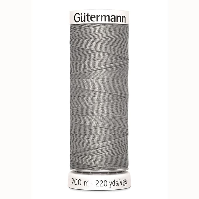 Gütermann Alles-Naaigaren, Grijs - Nr 495, 200 meter, Per Stuk.