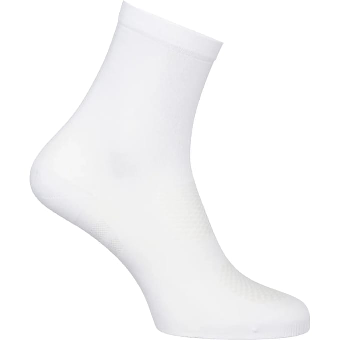 AGU Essential - Fietssokken - 2-Pack - 19 cm hoog - Ademend en sneldrogend - Comfortabel voetbed - Unisex - Wit - L/XL