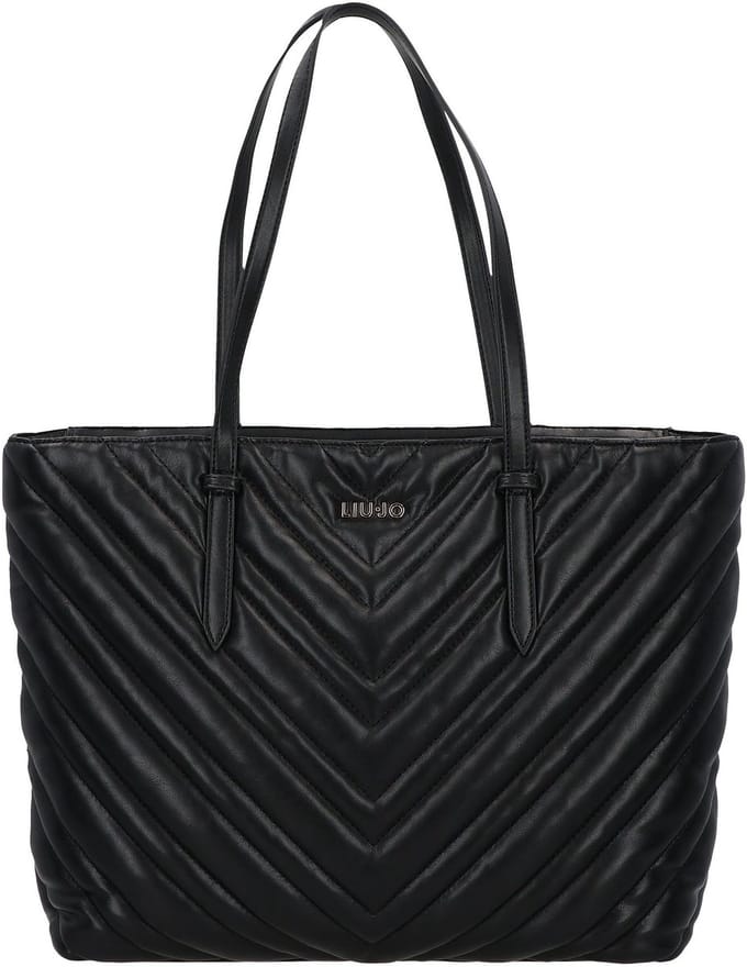 LIU JO shopper schoudertas Lunny Tote Bag Nero zwart