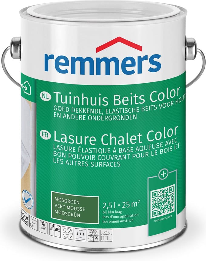 Remmers Tuinhuis Beits Color 5L Mosgroen