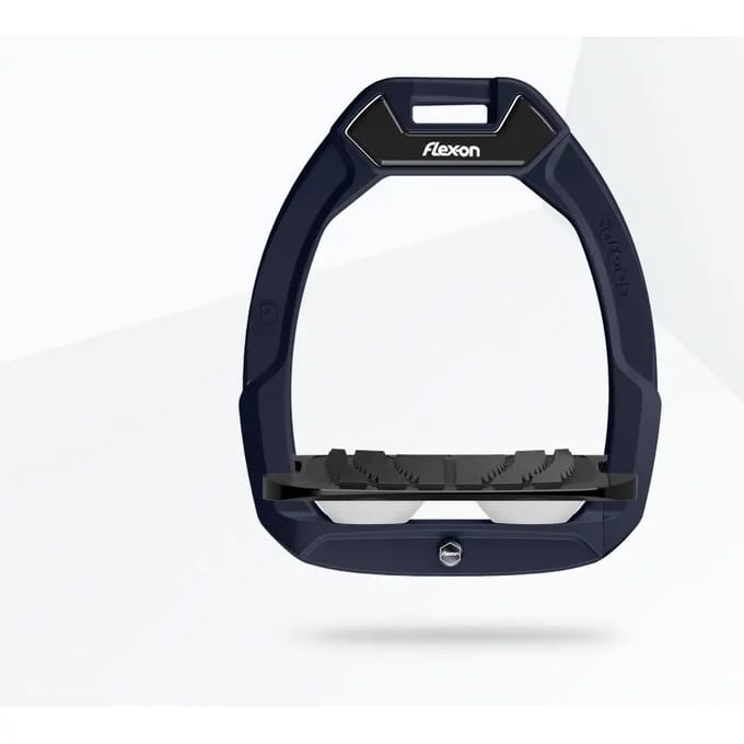 Veiligheidsstijgbeugels Rood/Zwart/Wit met Grip Flex-On Safe-On