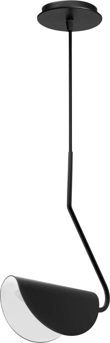 Toolight App1263-1Cp Hanglamp Zwart 18X50X18Cm