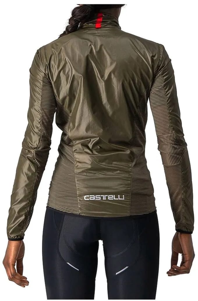 Castelli Aria Shell Jas Groen L Vrouw
