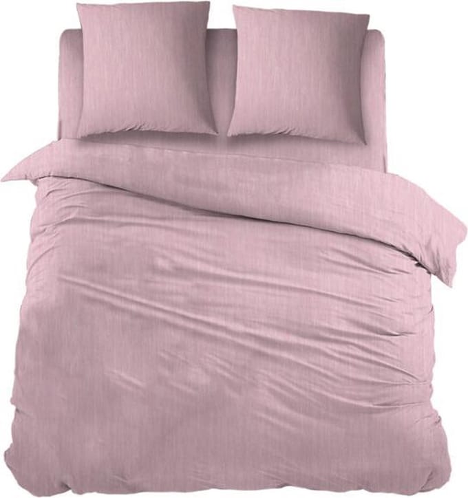 Snoozing Brigitte - Dekbedovertrek - Lits-jumeaux - 260x200/220 cm + 2 kussenslopen 60x70 cm - Pink