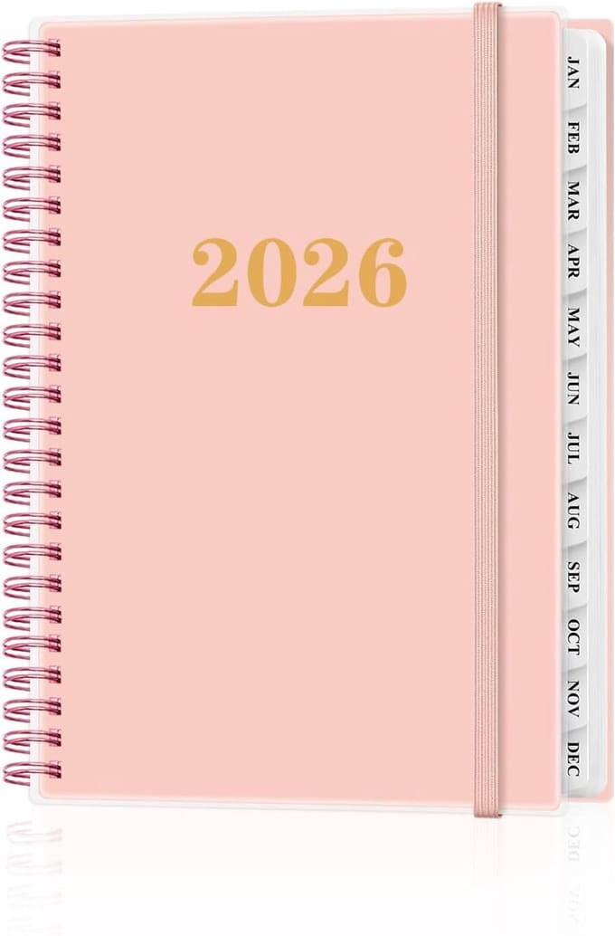 Academische Jaarplanner 2025-2026: Week- en Maandplanner met Tabs