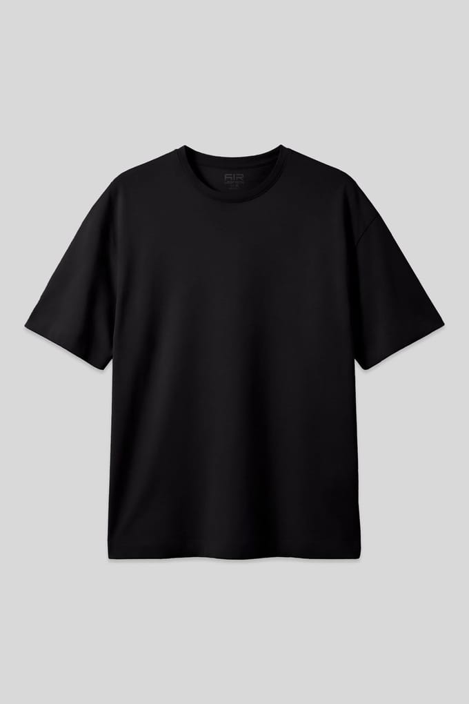 Oversized Katoenen Crew Neck T-Shirt
