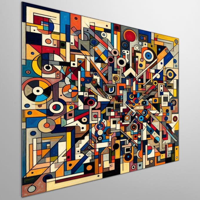 Kunstprint | Wanddecoratie | Dibond | 50 × 50 cm