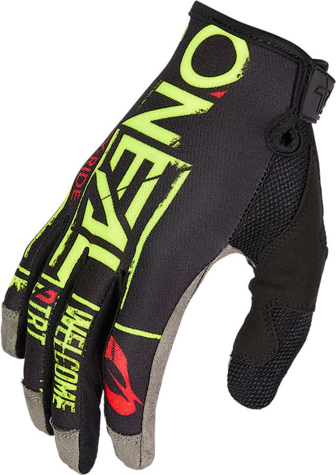 O'NEAL Mayhem Nanofront Attack Zwart Geel Motorcross Handschoenen - Handschoen