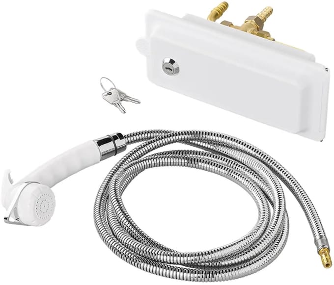 ProPlus Buitendouche voor Caravans – Warm/Koud Water & Afsluitbaar