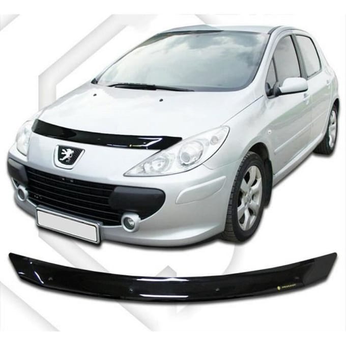 SCOUTT MOTORKAPDEFLECTOR BESCHERMING voor PEUGEOT 307 Hatchback 2005-2009