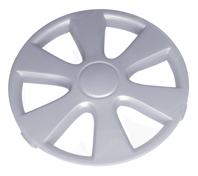 Front hub cap (silver)