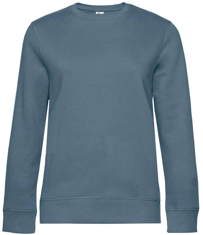 Dames sweatshirt met ronde hals B&C Queen