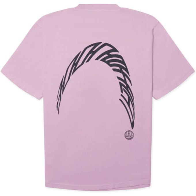 Woodbird Wbbaine warp tee 2626-416 dusty violet