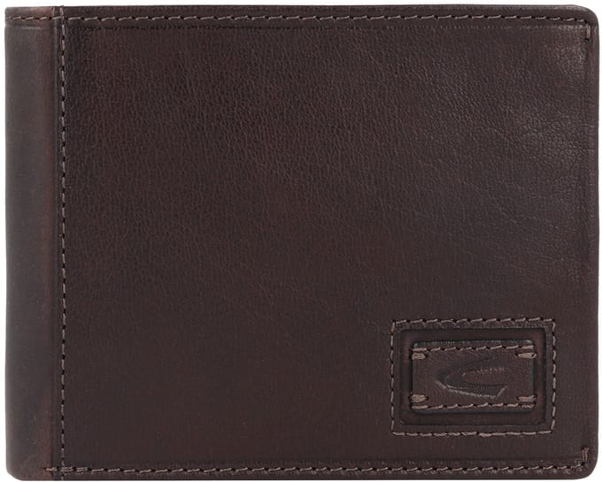 camel active Portemonnee Dust Horizontal Wallet Brown Donkerbruin