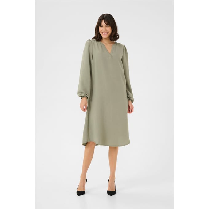Blouse met lange mouwen Regular fit Vetiver CC green